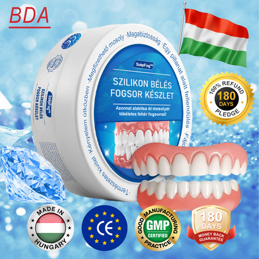 💎🦷💎SzépFog™ Szilikon műfogsorbetét készlet (⏰60% kedvezmény korlátozott ideig, ma ingyenes szállítás!⏰)